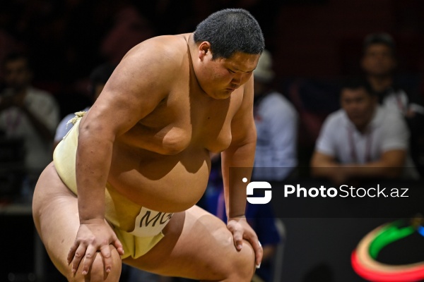 Bakıda keçirilən Sumo üzrə dünya çemponatı
