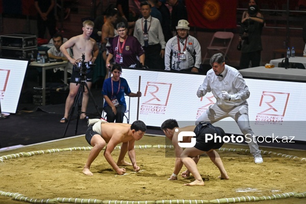 Bakıda keçirilən Sumo üzrə dünya çemponatı