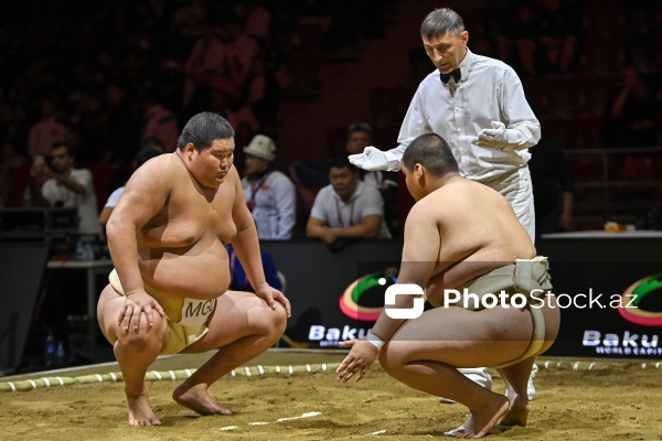 Bakıda keçirilən Sumo üzrə dünya çemponatı