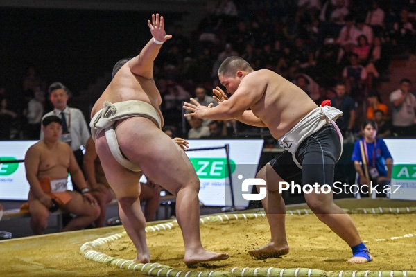 Bakıda keçirilən Sumo üzrə dünya çemponatı