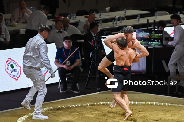 Bakıda keçirilən Sumo üzrə dünya çemponatı