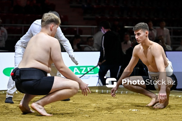 Bakıda keçirilən Sumo üzrə dünya çemponatı