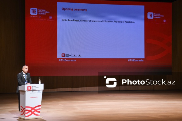 Bakıda keçirilən “THE Avrasiya Universitetlərinin Sammiti”