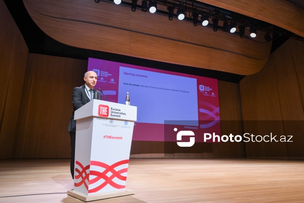 Bakıda keçirilən “THE Avrasiya Universitetlərinin Sammiti”
