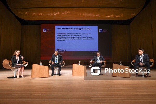Bakıda keçirilən “THE Avrasiya Universitetlərinin Sammiti”