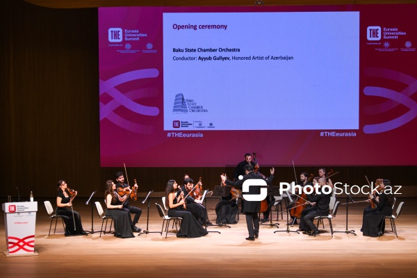 Bakıda keçirilən “THE Avrasiya Universitetlərinin Sammiti”