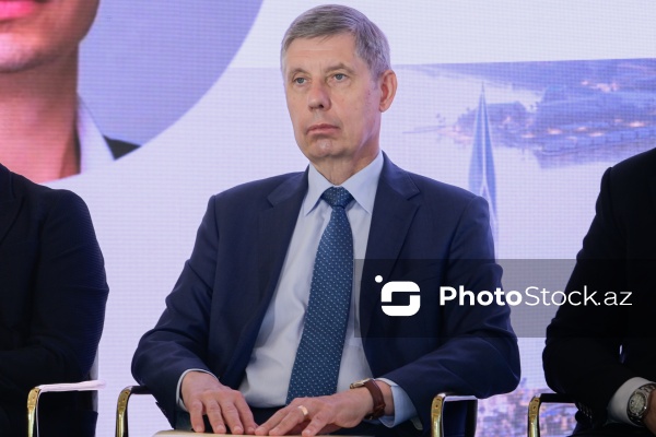 Mixail Yevdokimov - “Xəzər regionuna investisiyalar” adlı paneldə