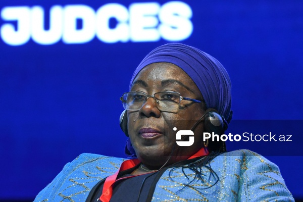 Marcelle Kouassi - Bakıda məhkəmə sisteminə həsr olunmuş beynəlxalq konfransda