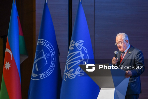 Ramiz Rzayev - Bakıda məhkəmə sisteminə həsr olunmuş beynəlxalq konfransda