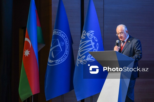 Ramiz Rzayev - Bakıda məhkəmə sisteminə həsr olunmuş beynəlxalq konfransda