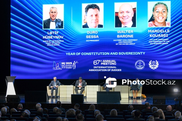 Bakıda məhkəmə sisteminə həsr olunmuş beynəlxalq konfrans