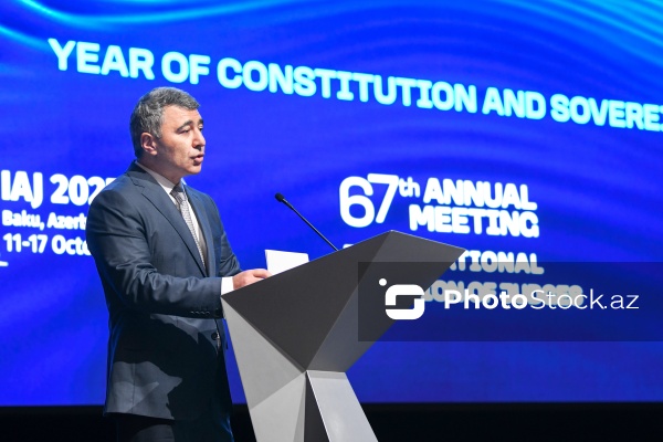 İnam Kərimov - Bakıda məhkəmə sisteminə həsr olunmuş beynəlxalq konfransda