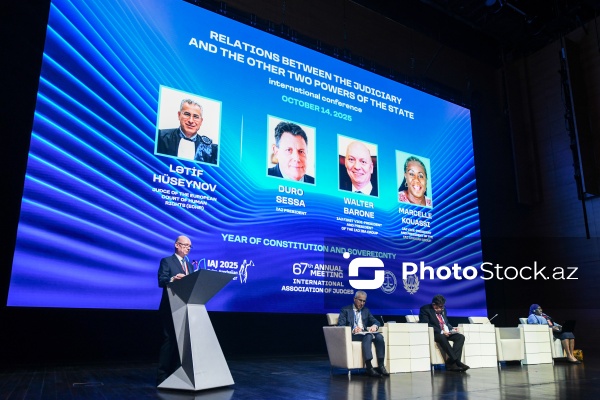 Bakıda məhkəmə sisteminə həsr olunmuş beynəlxalq konfrans