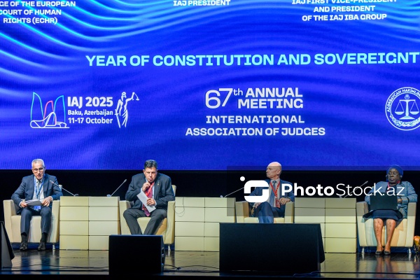 Bakıda məhkəmə sisteminə həsr olunmuş beynəlxalq konfrans