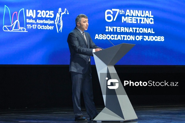 İnam Kərimov - Bakıda məhkəmə sisteminə həsr olunmuş beynəlxalq konfransda