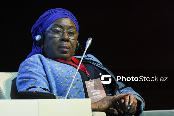 Marcelle Kouassi - Bakıda məhkəmə sisteminə həsr olunmuş beynəlxalq konfransda