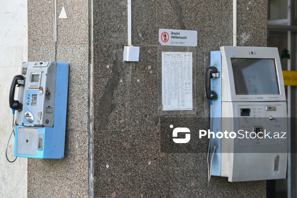 Bakıda nostalji ab-hava yaradan taksofonlar