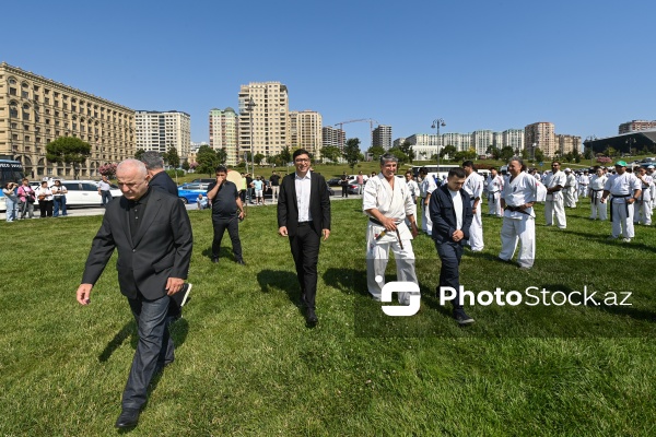 Bakıda Silahlı Qüvvələr Gününə həsr olunan kontakt karate üslubları üzrə yay seminarı