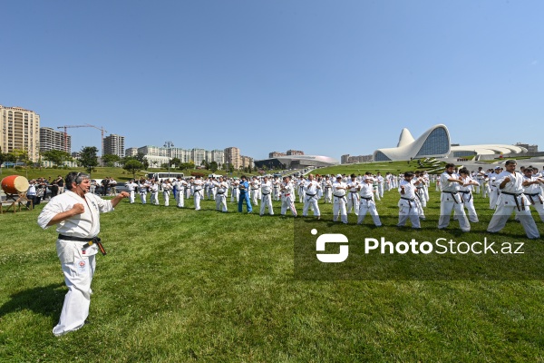 Bakıda Silahlı Qüvvələr Gününə həsr olunan kontakt karate üslubları üzrə yay seminarı