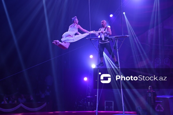 Bakıda təşkil olunan Avropanın ən böyük şapito sirki
