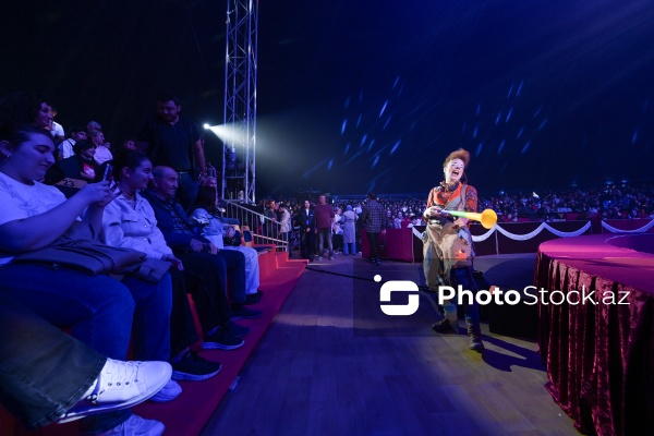 Bakıda təşkil olunan Avropanın ən böyük şapito sirki