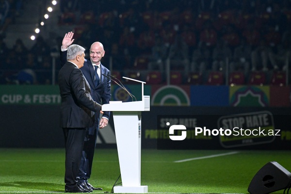 Bakıda təşkil olunan FIFA U-15 dünya çempionatı və festivalının açılış mərasimi