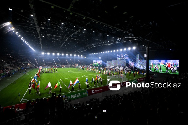 Bakıda təşkil olunan FIFA U-15 dünya çempionatı və festivalının açılış mərasimi