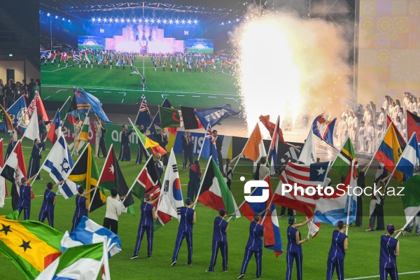 Bakıda təşkil olunan FIFA U-15 dünya çempionatı və festivalının açılış mərasimi