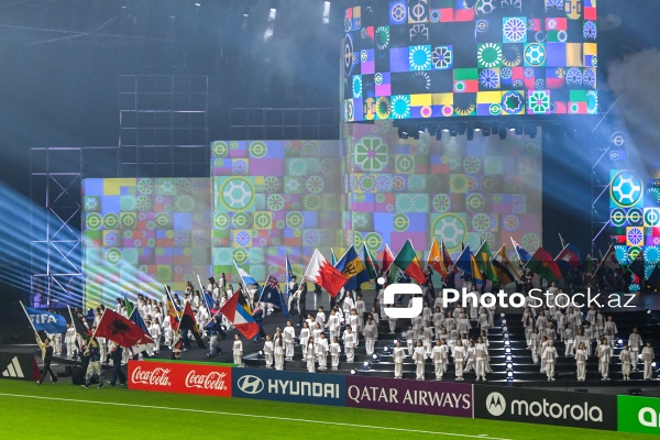 Bakıda təşkil olunan FIFA U-15 dünya çempionatı və festivalının açılış mərasimi