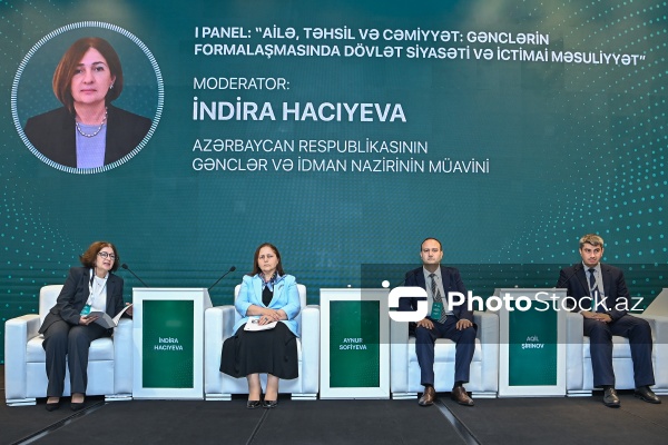 Bakıda keçirilən "Gənc nəslin milli-mənəvi dəyərlər ruhunda tərbiyəsi" mövzusunda konfrans