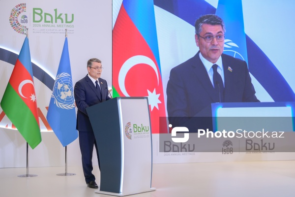 Məzahir Əfəndiyev - Bakıda təşkil olunan İslam İnkişaf Bankı Qrupunun İllik Toplantısında