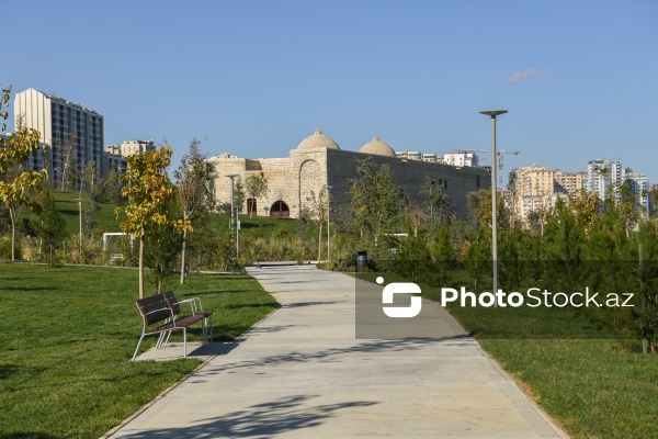 Bakıda yeni açılan Mərkəzi Parkın üçüncü hissəsi