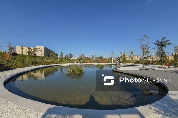 Bakıda yeni açılan Mərkəzi Parkın üçüncü hissəsi