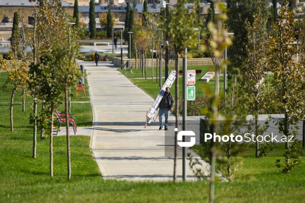 Bakıda yeni açılan Mərkəzi Parkın üçüncü hissəsi