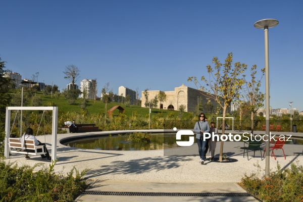 Bakıda yeni açılan Mərkəzi Parkın üçüncü hissəsi