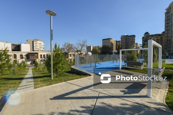 Bakıda yeni açılan Mərkəzi Parkın üçüncü hissəsi