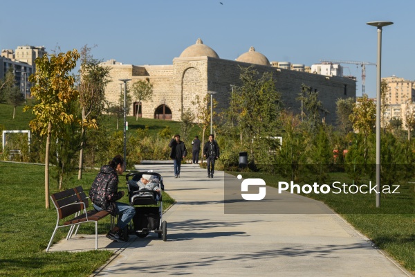 Bakıda yeni açılan Mərkəzi Parkın üçüncü hissəsi