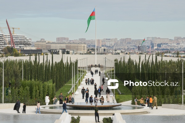 Bakıda yeni salınan Zəfər parkı