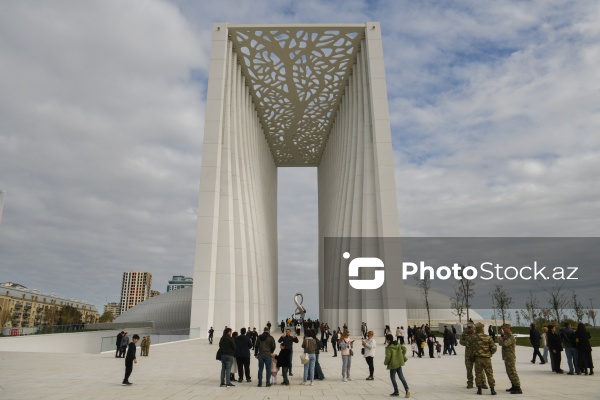 Bakıda yeni salınan Zəfər parkı