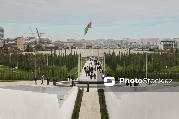 Bakıda yeni salınan Zəfər parkı