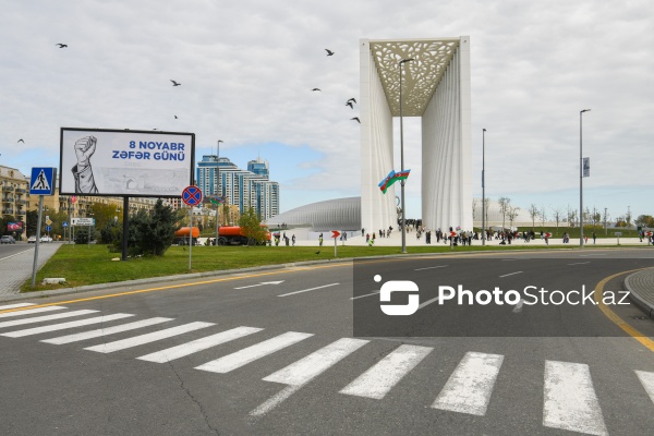 Bakıda yeni salınan Zəfər parkı