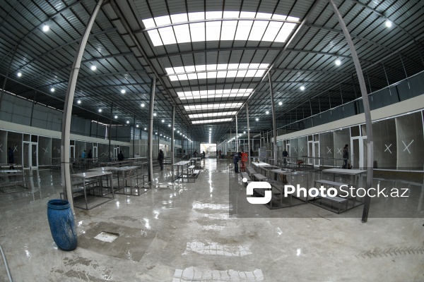 Bakıda yeni ünvana köçürülmüş "Keşlə bazarı"