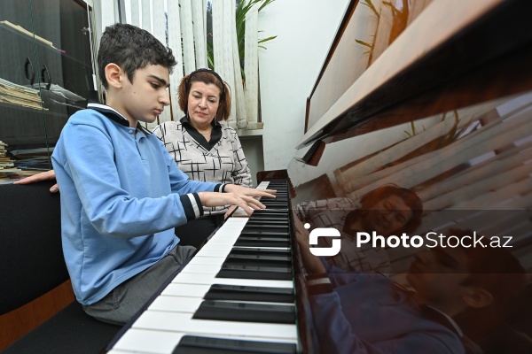 Bakıda yerləşən gözdən əlil uşaqlar üçün musiqi məktəbi