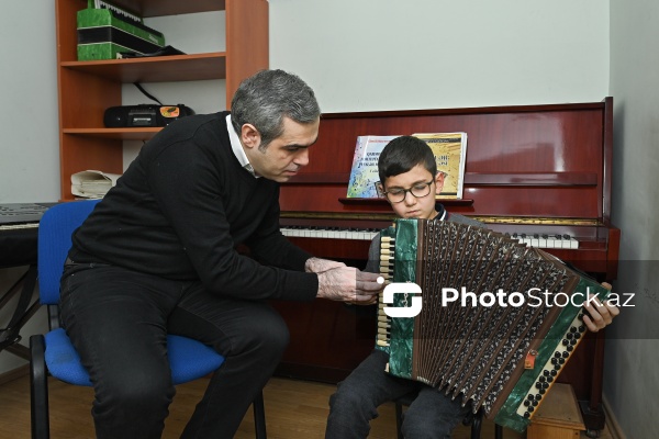 Bakıda yerləşən gözdən əlil uşaqlar üçün musiqi məktəbi