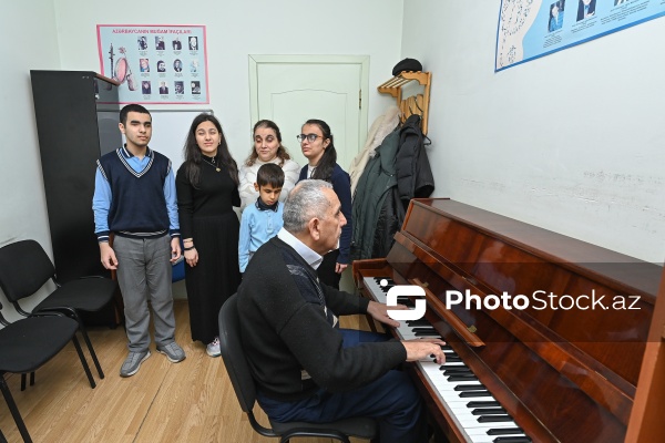 Bakıda yerləşən gözdən əlil uşaqlar üçün musiqi məktəbi