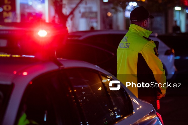 Bakıda yol polisindən motosiklet sürücülərinə qarşı gecə reydi