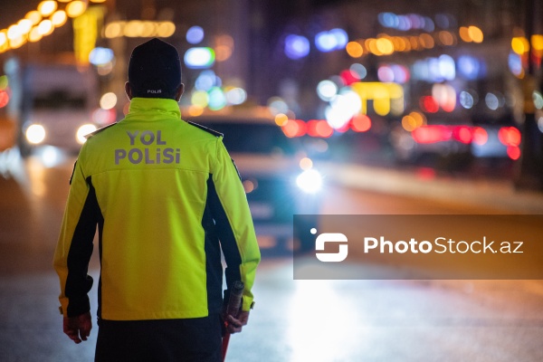 Bakıda yol polisindən motosiklet sürücülərinə qarşı gecə reydi