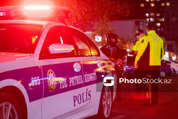 Bakıda yol polisindən motosiklet sürücülərinə qarşı gecə reydi