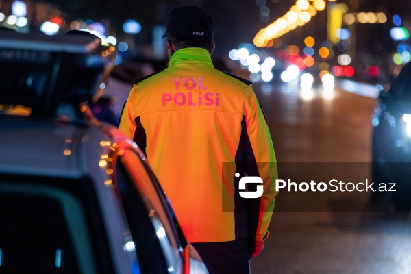 Bakıda yol polisindən motosiklet sürücülərinə qarşı gecə reydi