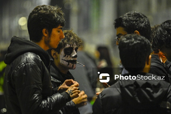 Bakıda keçirilən "Halloween" bayramı